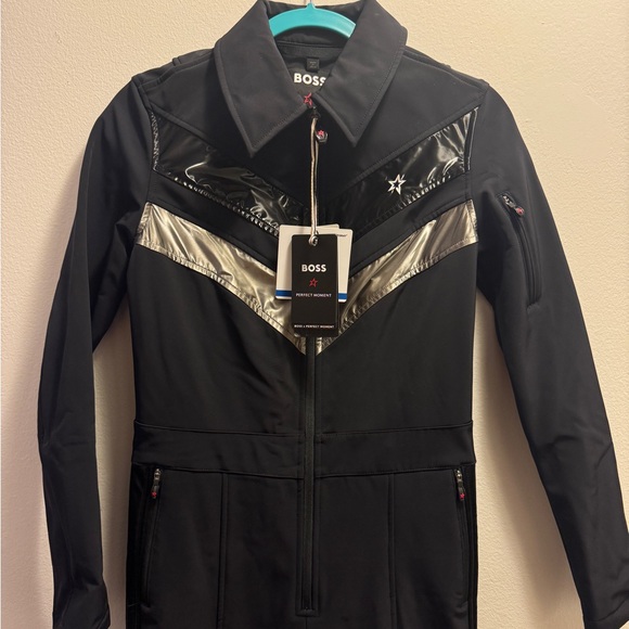 BOSS - BOSS X PERFECT MOMENT BRANDED SKI SUIT WITH STRIPES - Picture 6 of 9